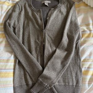 Banana Republic gold sparkle cardigan